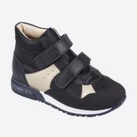 Ботинки ортопедические малосложные TW-440-14 "Тривес" (цв. черно-золотой)